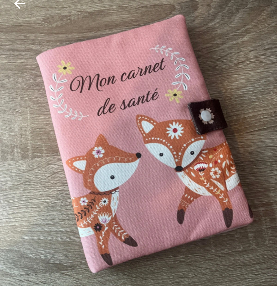 Protège carnet de santé