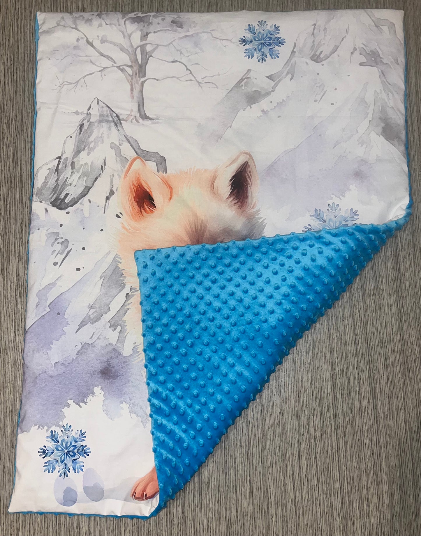 Couverture chien des neiges