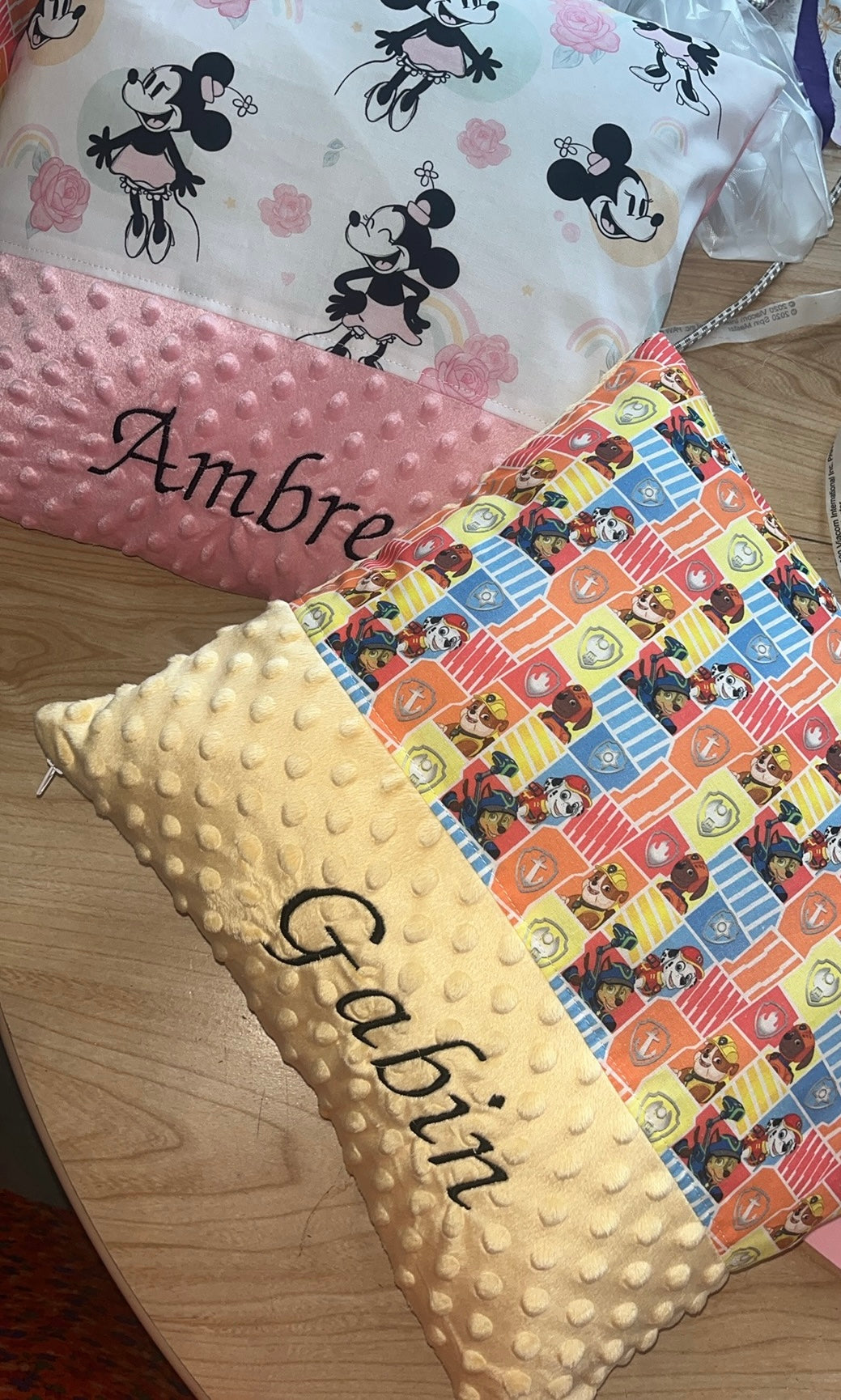 Coussin déhoussable enfant