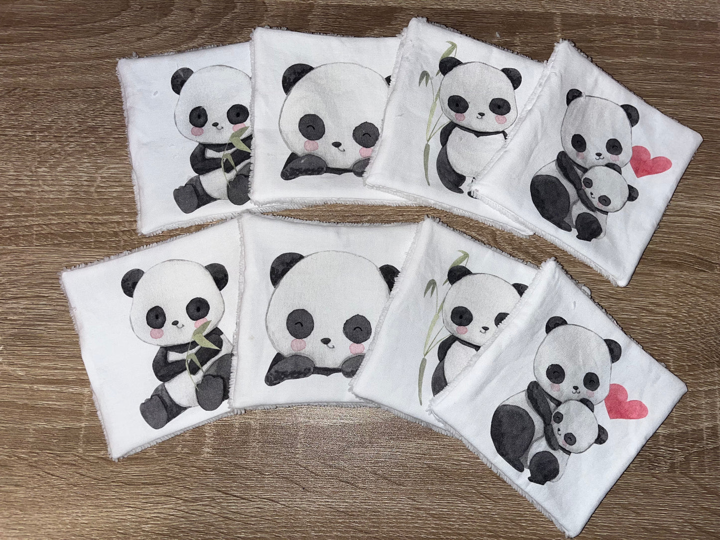 Coton lavable panda