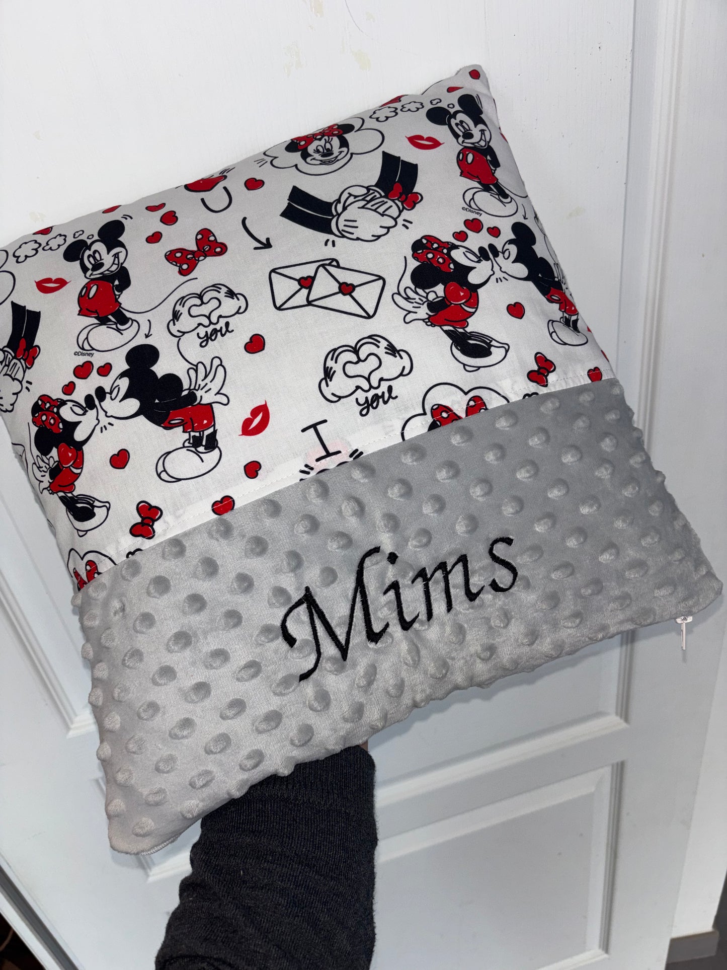 Coussin déhoussable Mickey