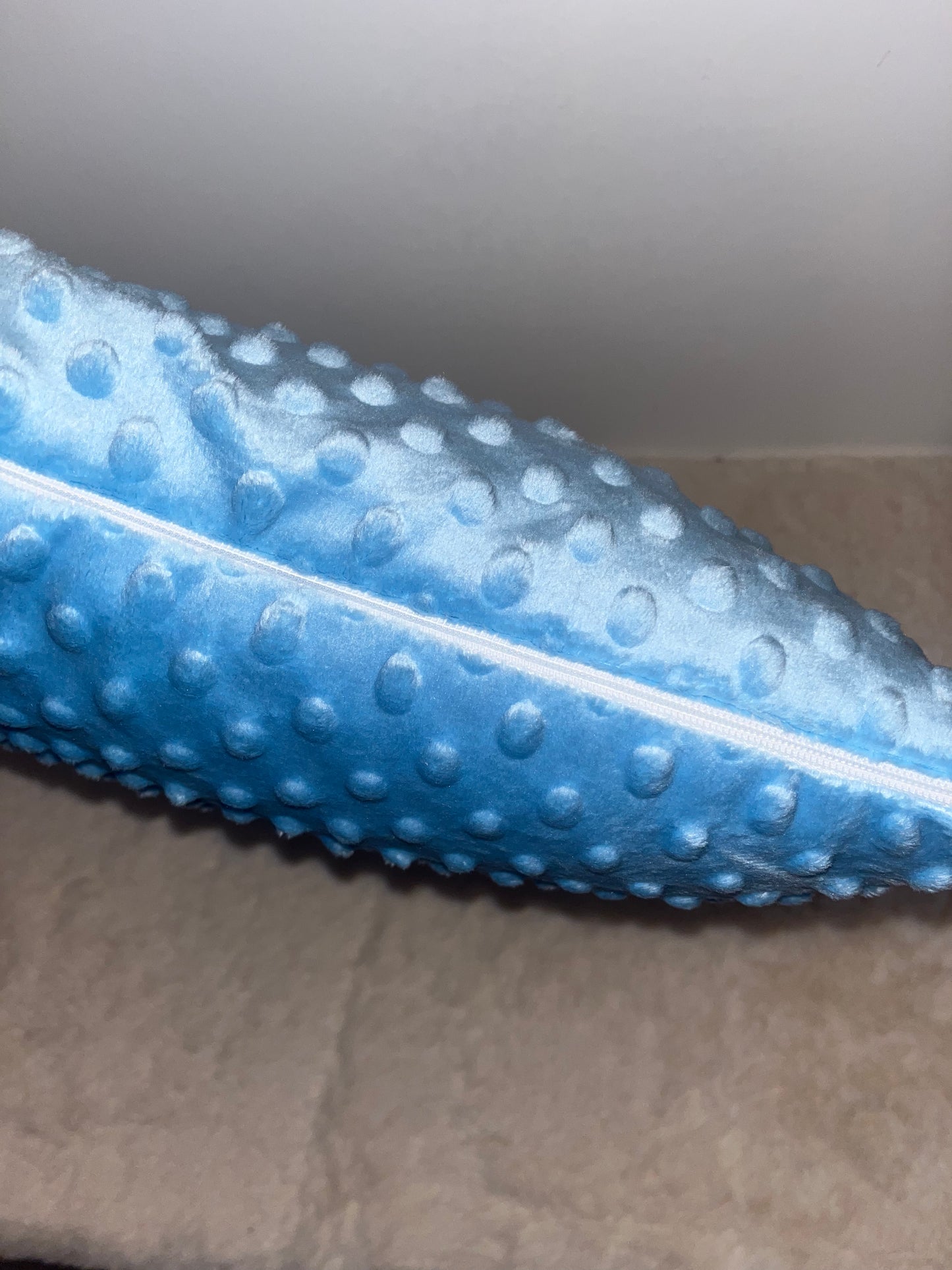 Coussin déhoussable tortue bleu