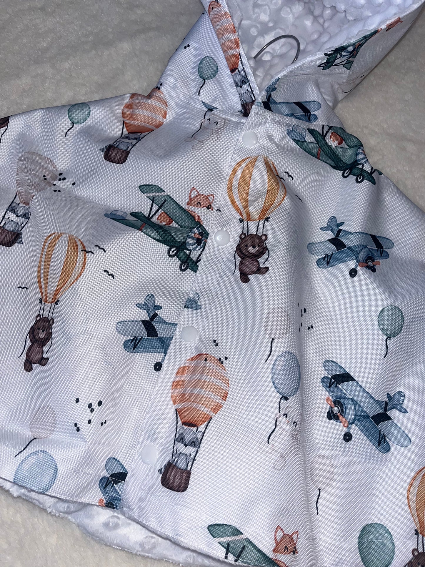 Poncho imperméable 0/12 mois