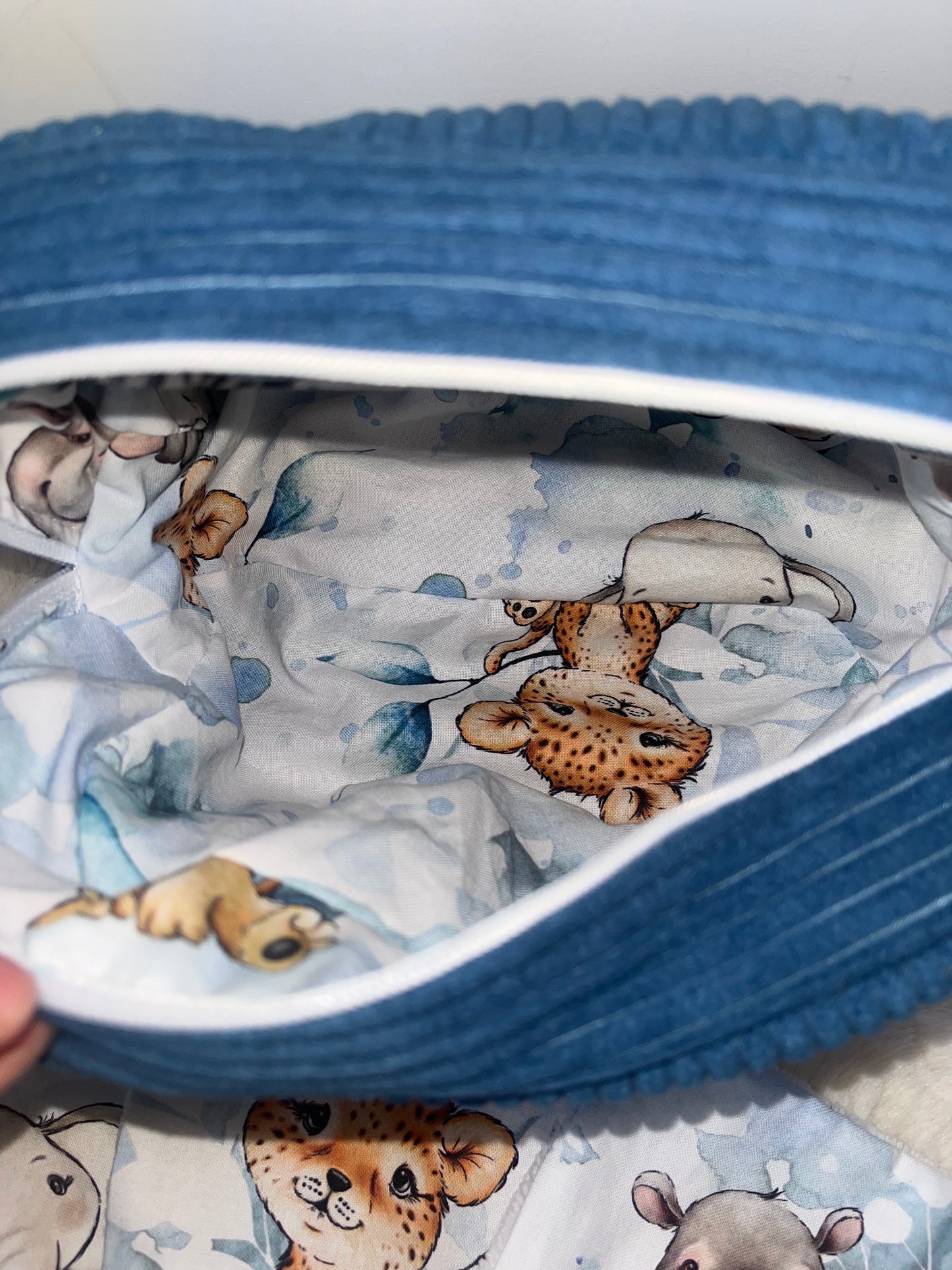 Trousse de toilette savane / renard ou tigre