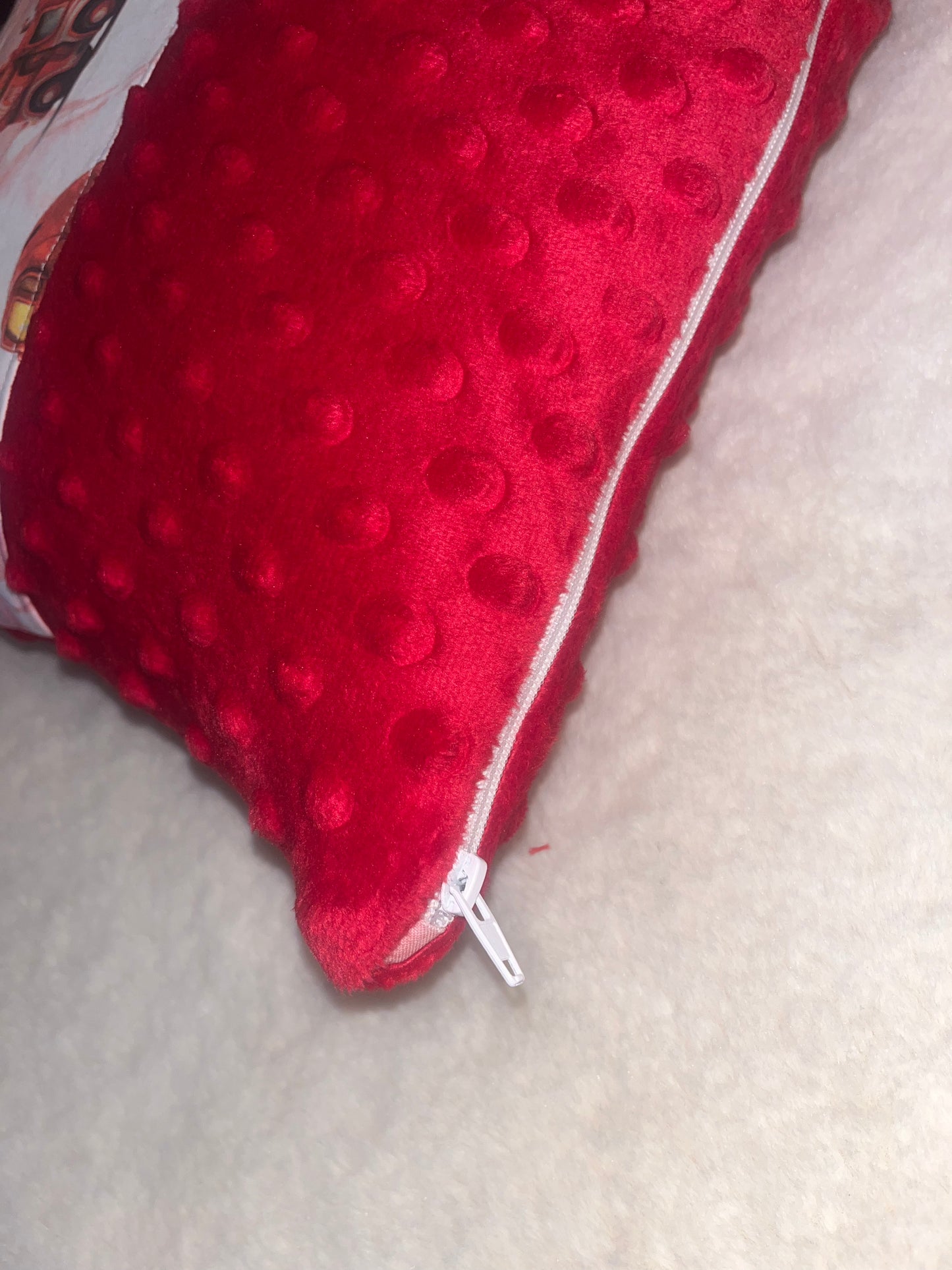 Coussin déhoussable pompier