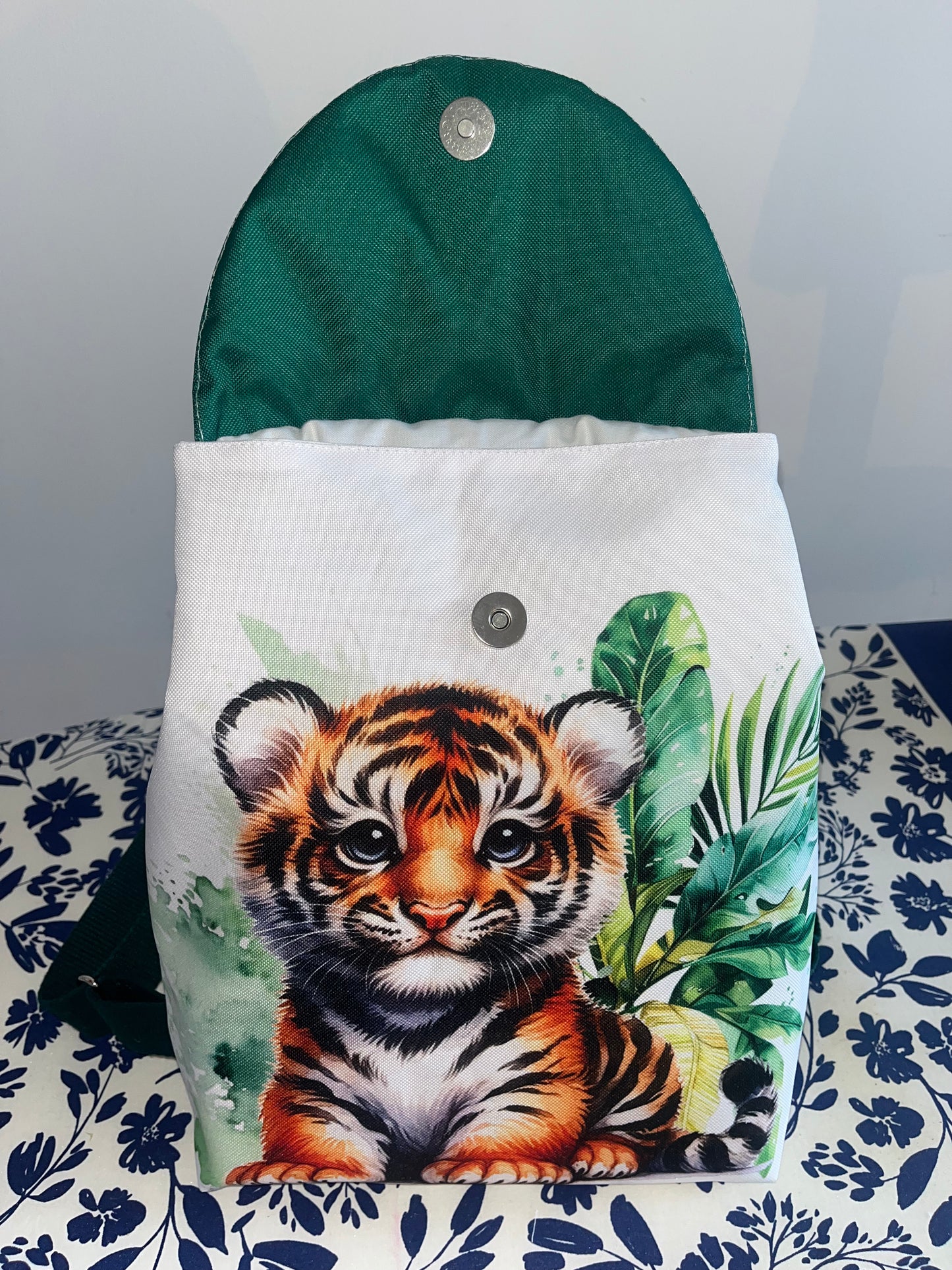 Sac à dos tigre imperméable