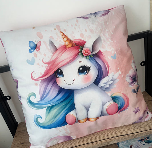 Coussin licorne