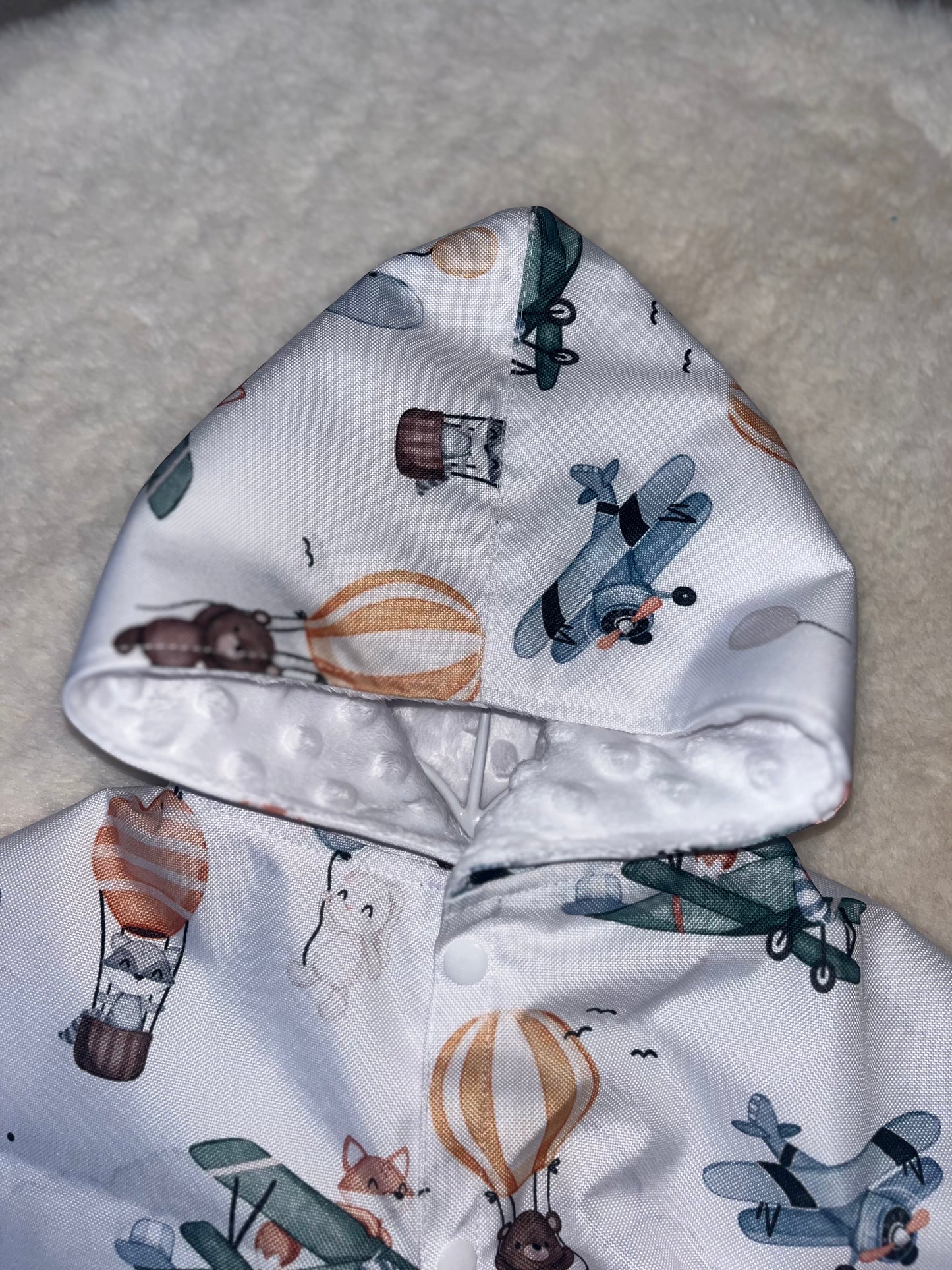 Poncho imperméable 0/12 mois