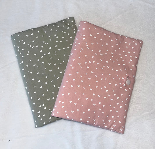 Protège carnet de santé petit cœur