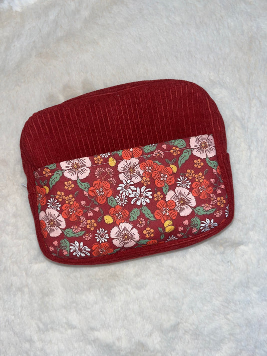 Trousse de toilette fleuri