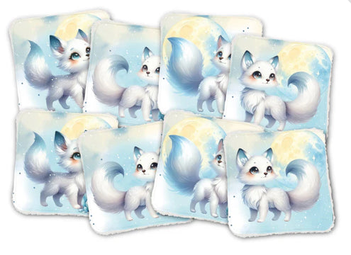 8 lingettes lavable chat astral