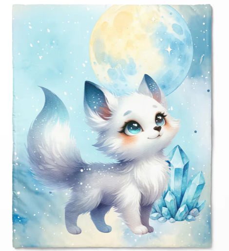 Couverture chat astral