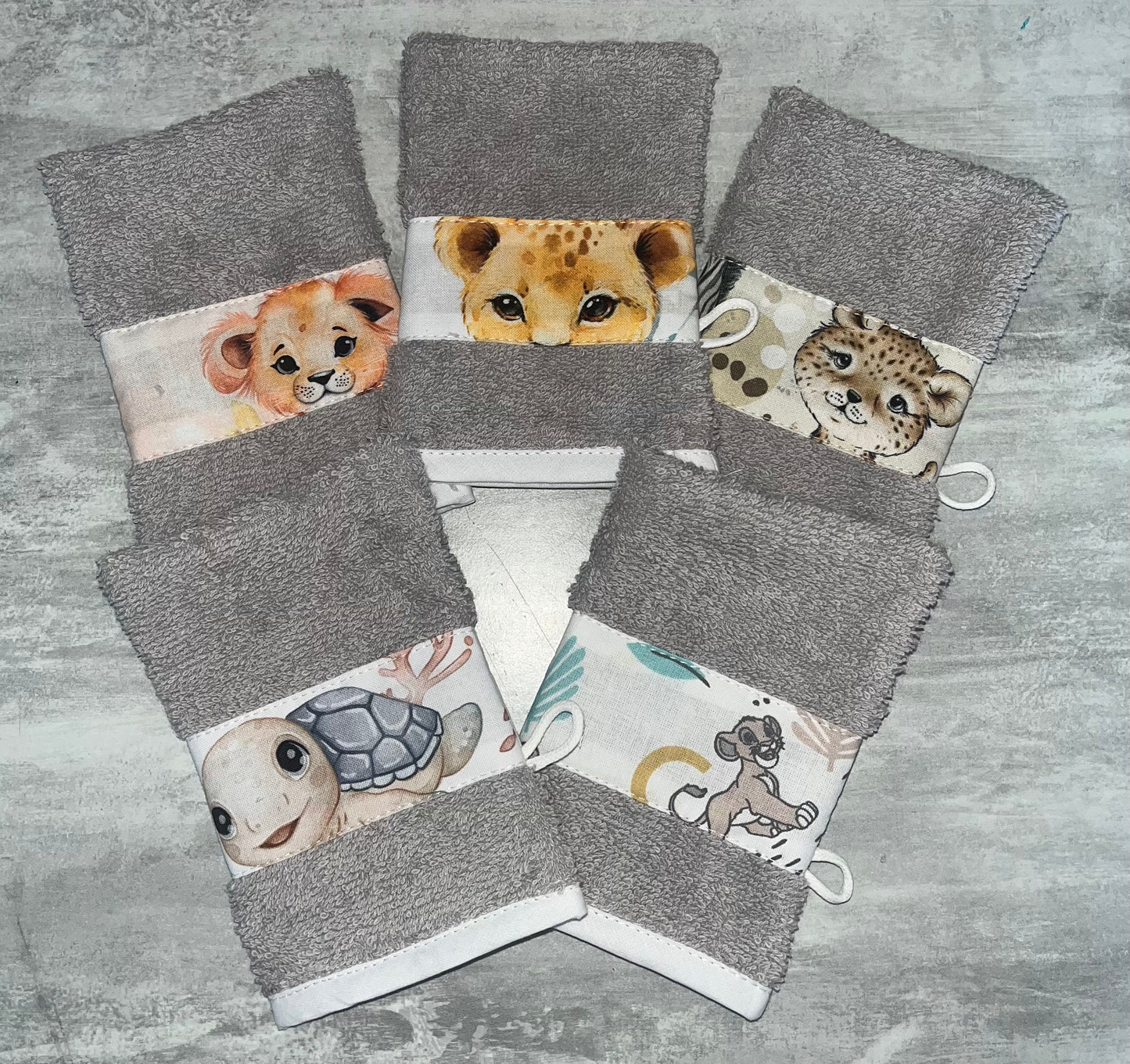 Gant de toilette enfant