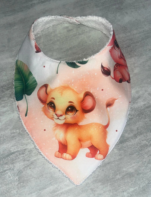 Bavoir bandana / lingettes bambous