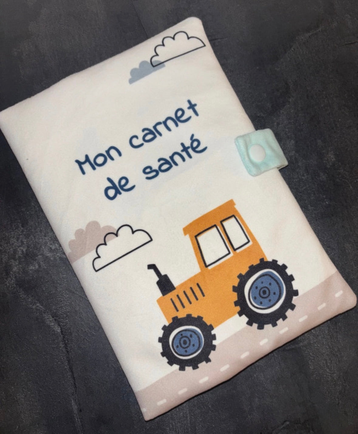 Protège carnet de santé tracteur