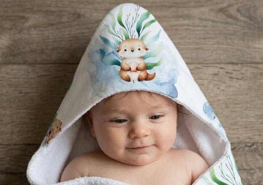 Sortie de bain loutre