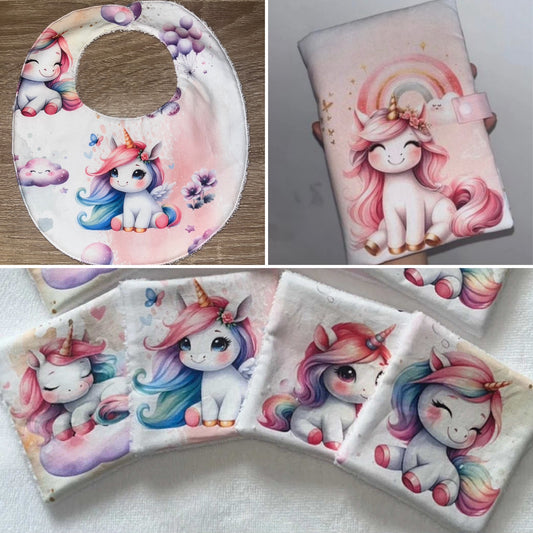 Lot naissance licorne