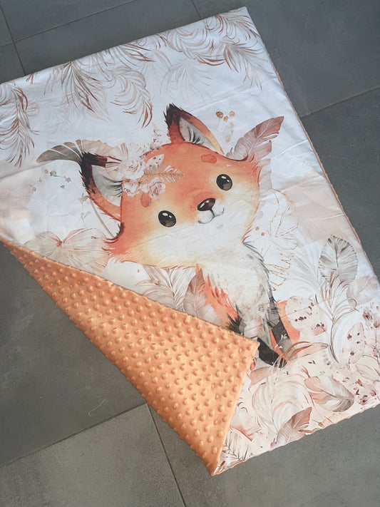 Couverture bébé Renard