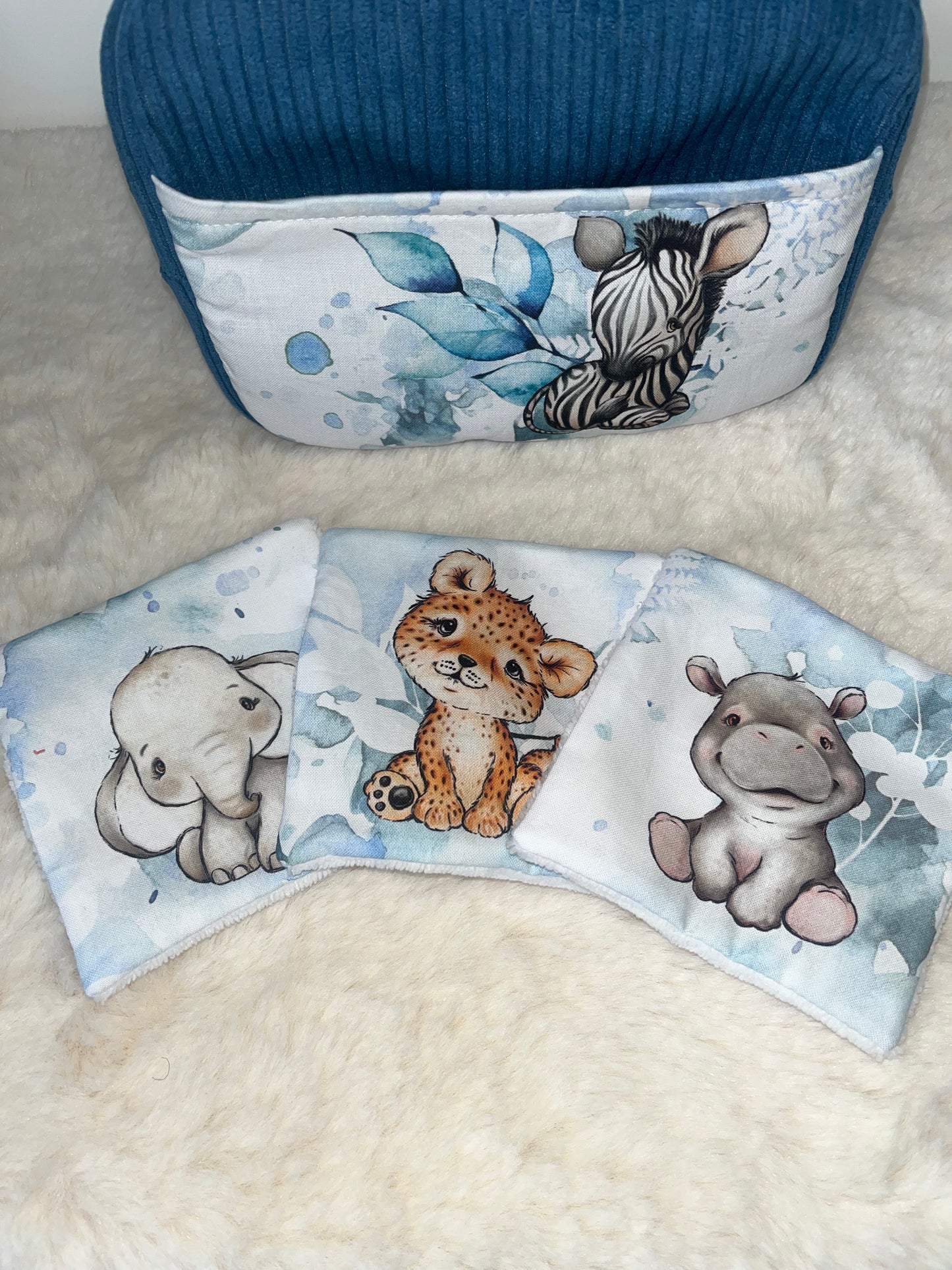 Trousse de toilette savane / renard ou tigre