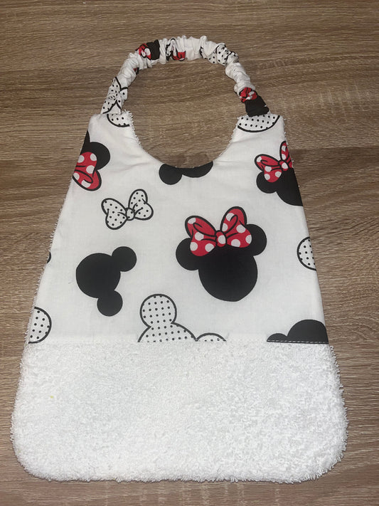 Bavoir élastique Minnie