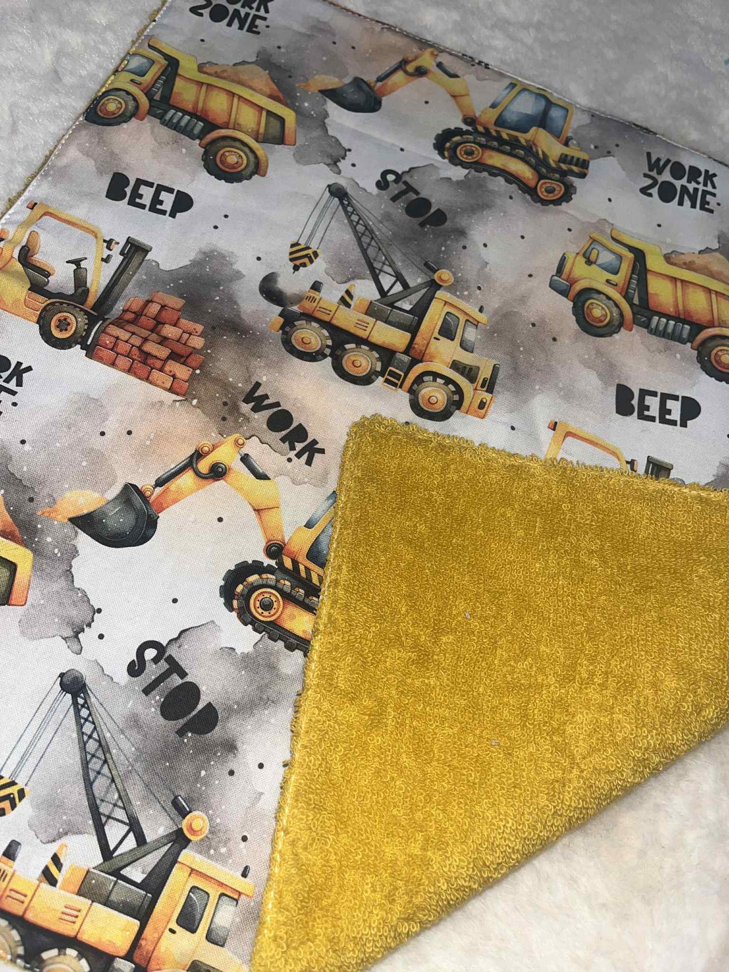 Serviette de table camion