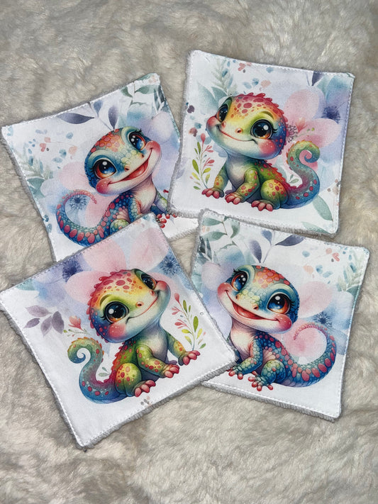 4 lingettes caméléon