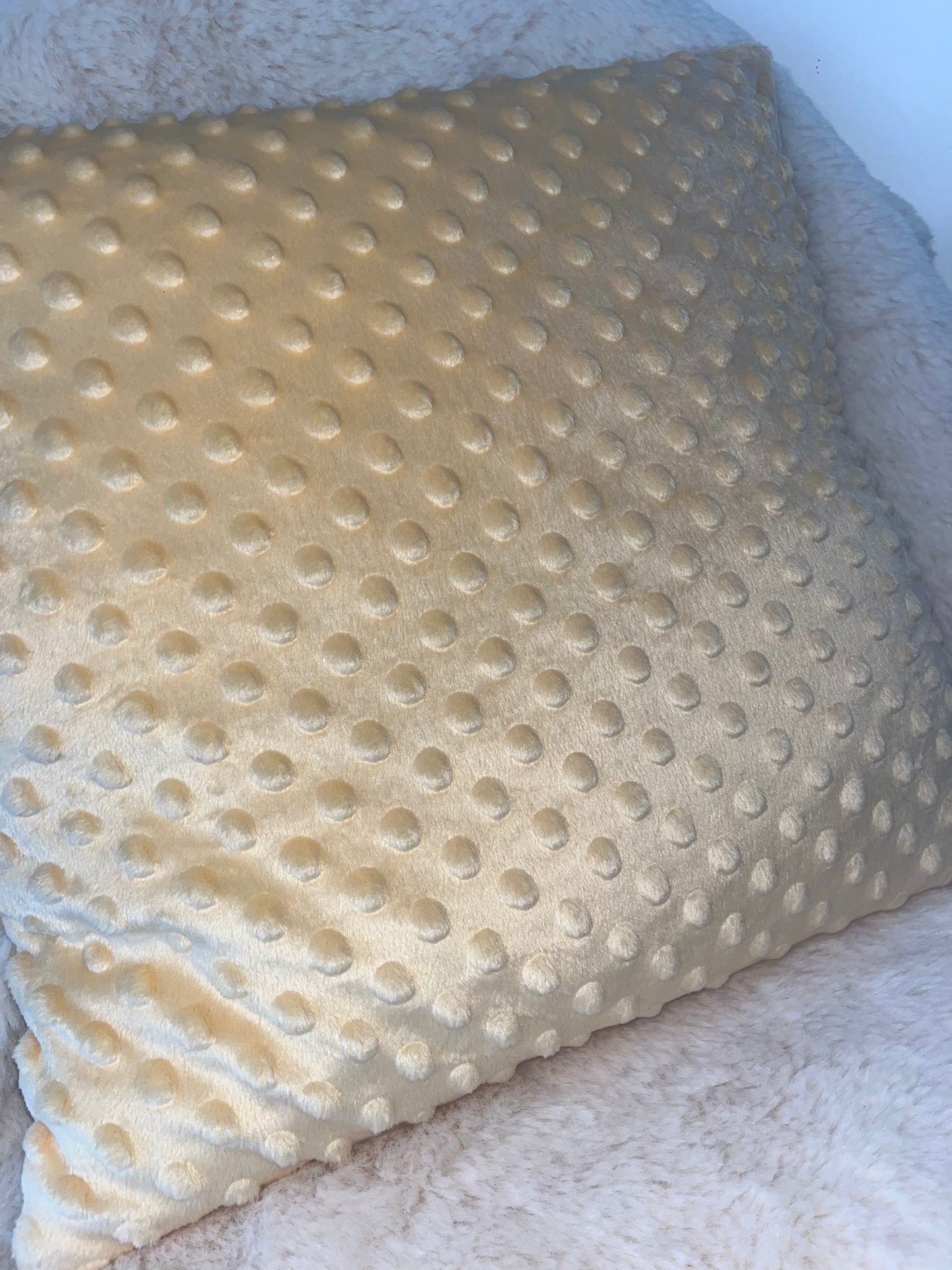 Coussin abeille déhoussable