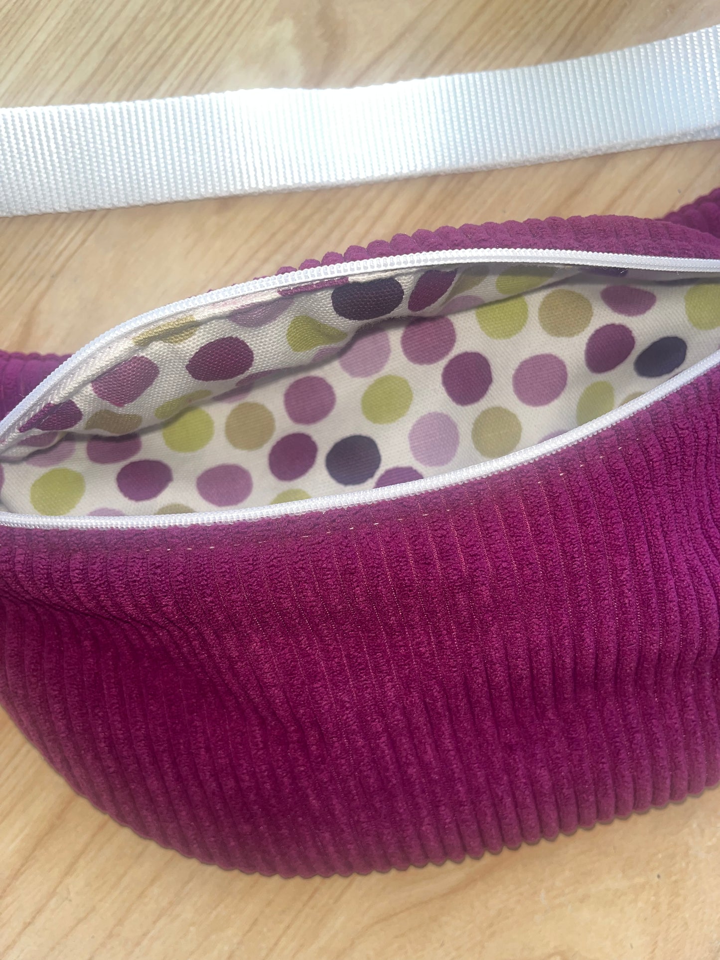 Sac banane violet