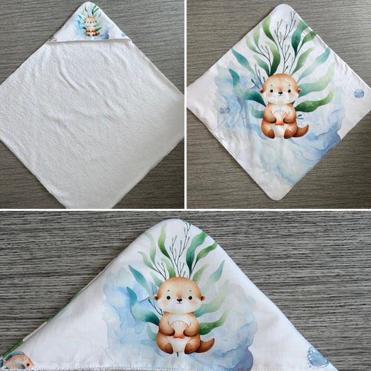 Sortie de bain loutre