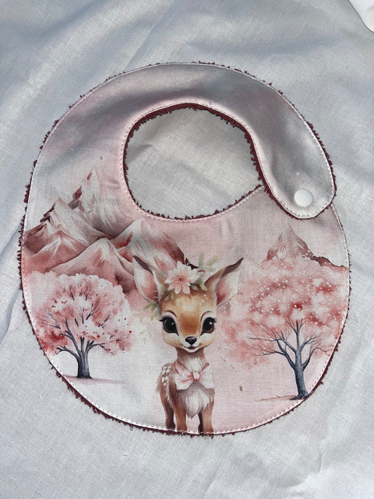 Bavoir biche naissance