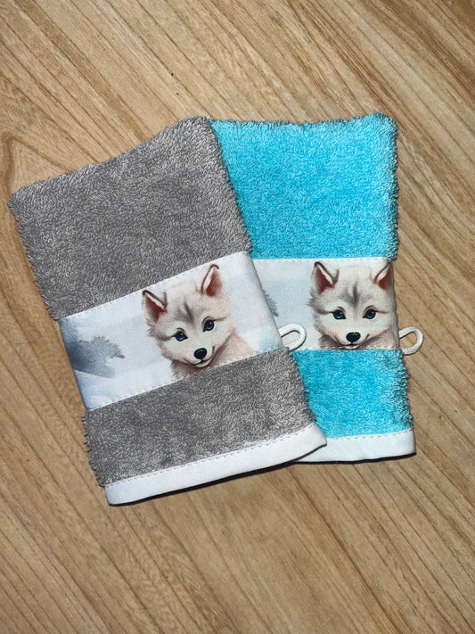 Gant de toilette enfant