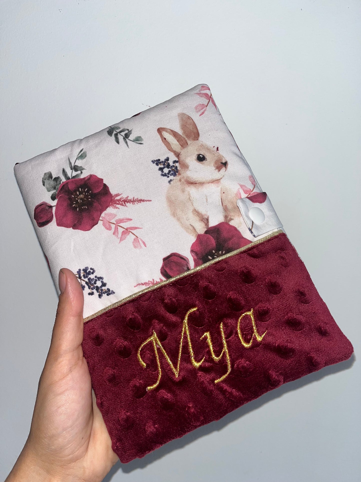 Protège carnet de santé lapin