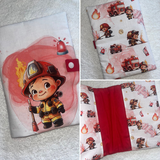 Protège carnet de santé pompier