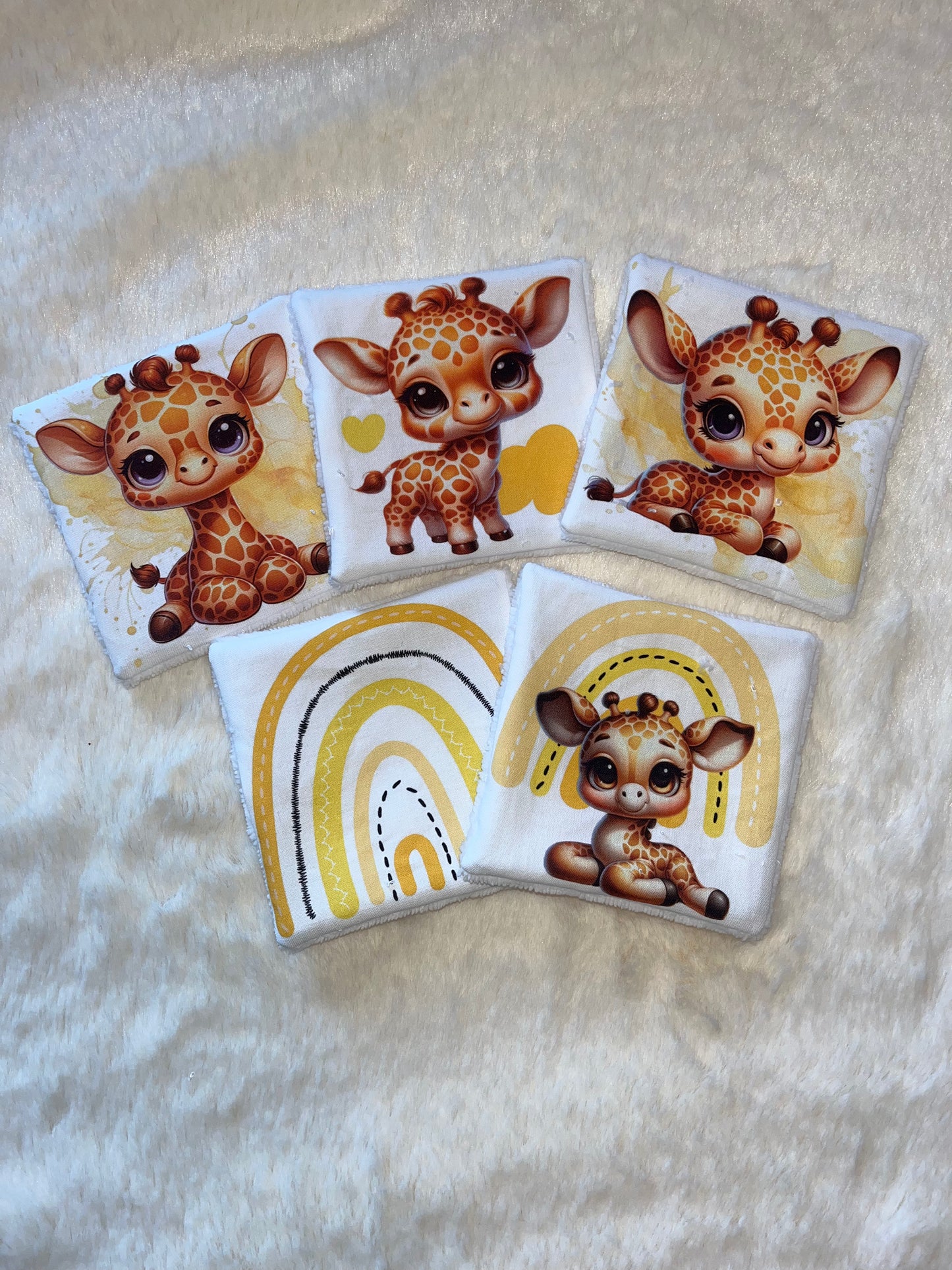 Lingettes lavables bambous