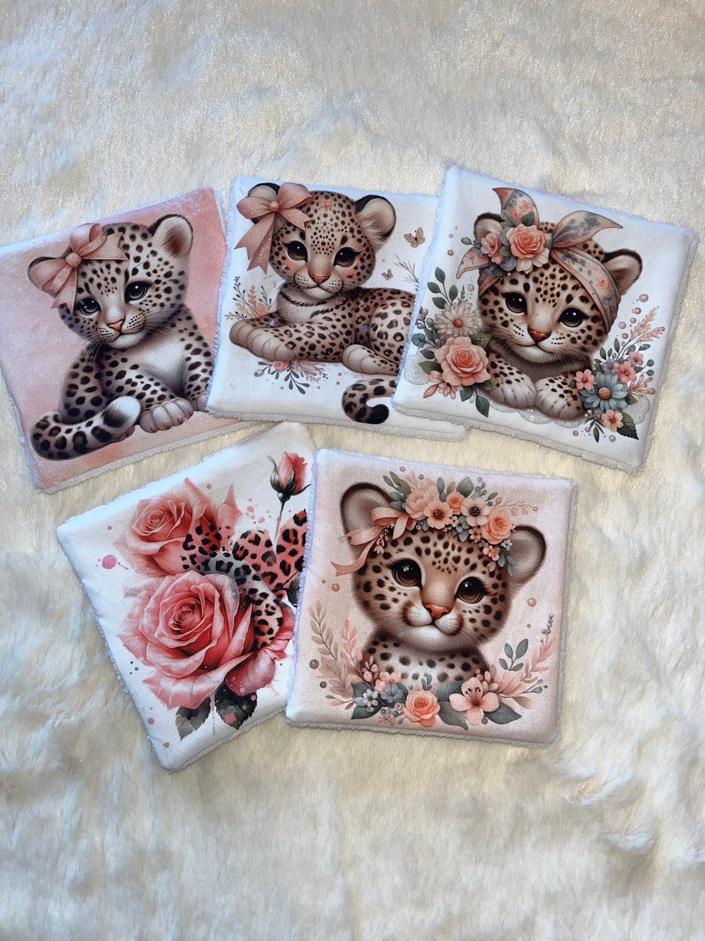 Lingettes lavables bambous