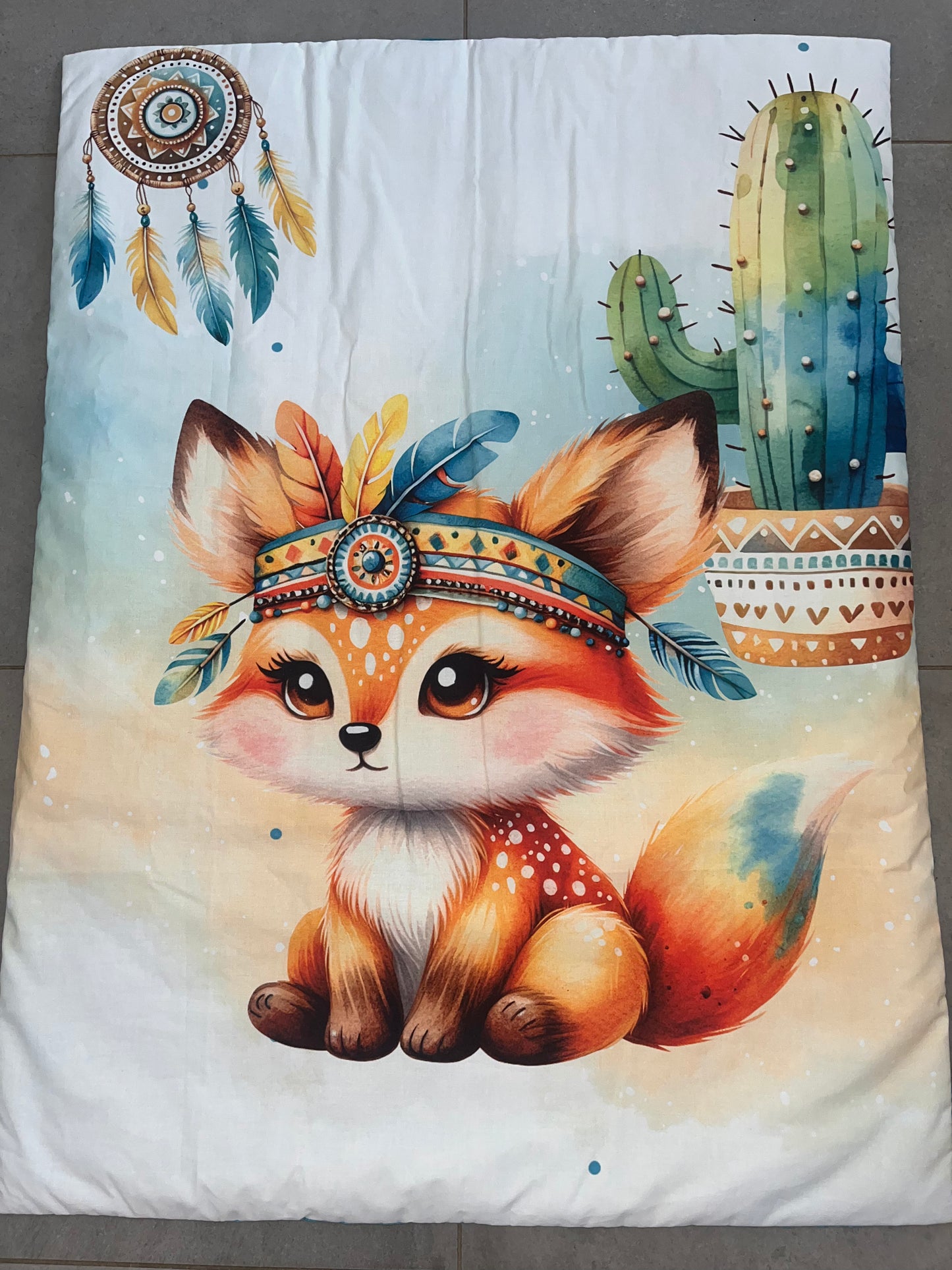 Couverture renard indien