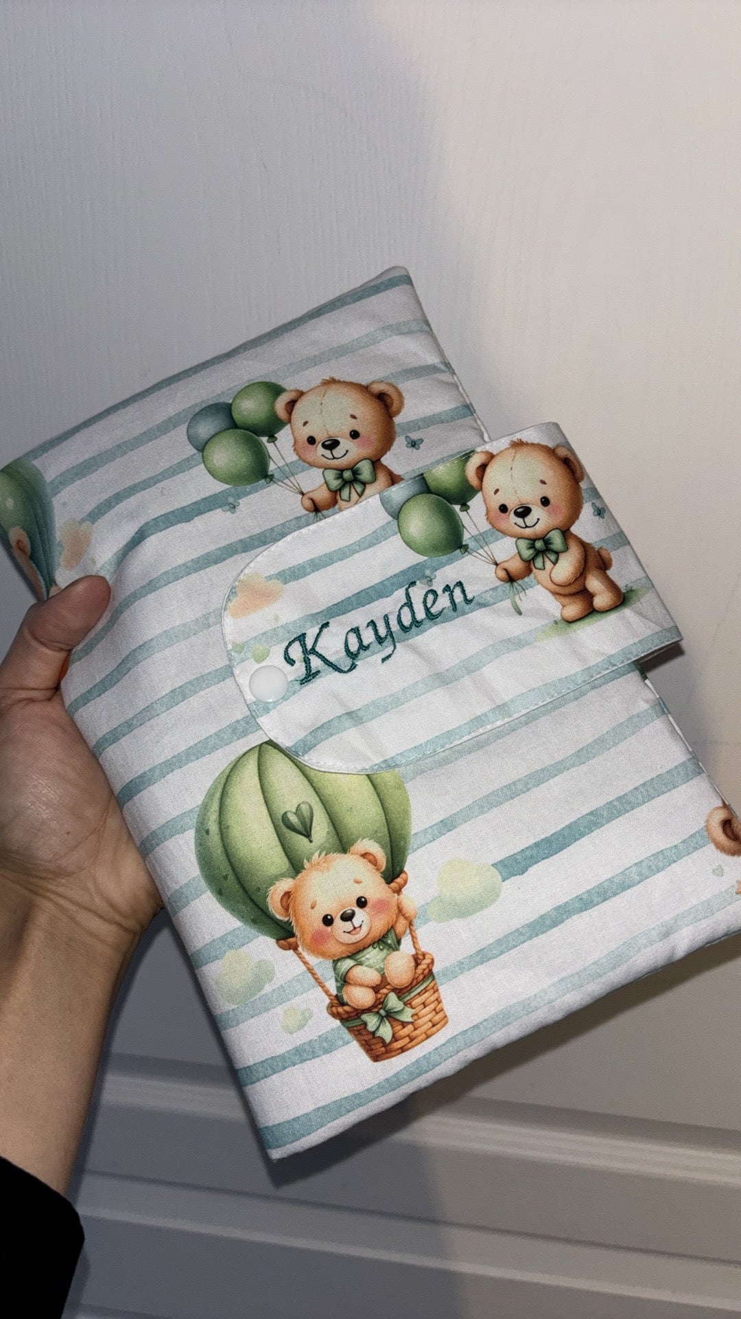 Pochette lingettes couches